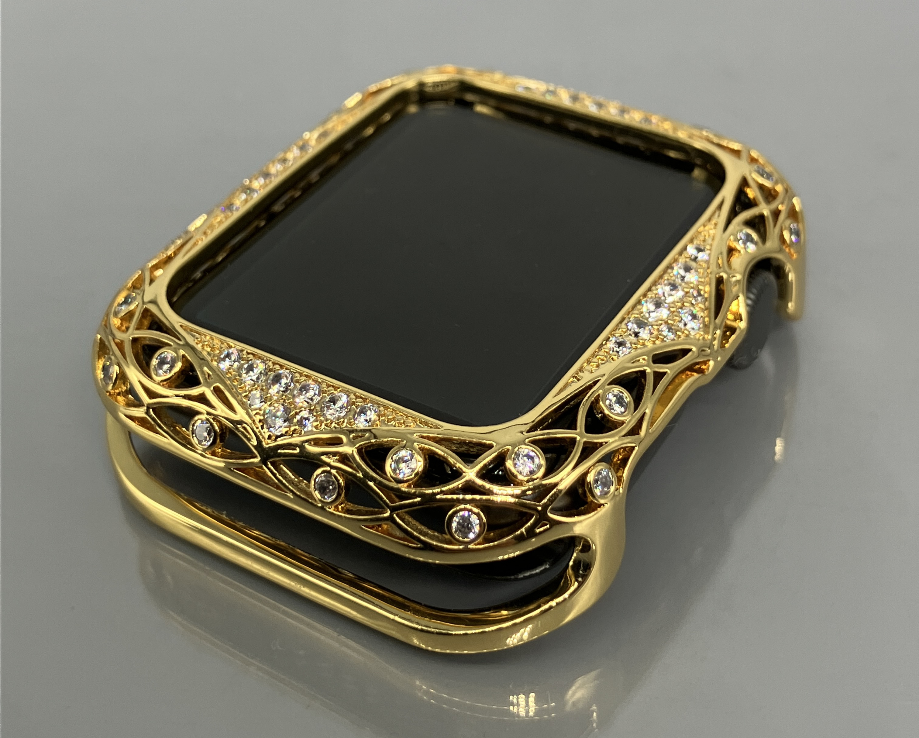 AppleWatchカバー 保護 ケース キラキラg アップルウォッチ 40mm 42mm 44mm 45mm 46mm