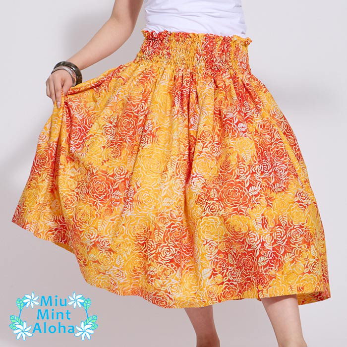 パウスカート 細見えパウスカート　フラダンス　太って見えないパウスカート　p00927   受注生産および即納