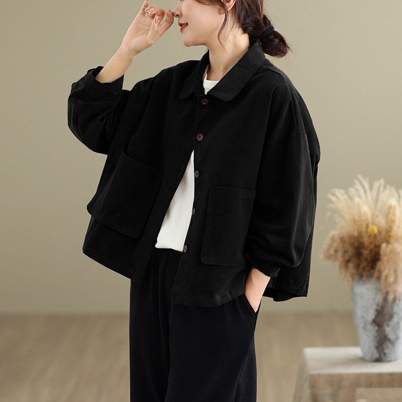 秋冬レディースワーカーズスタイルリバーコラージャケット【返品・交換可】品質最優先25-525