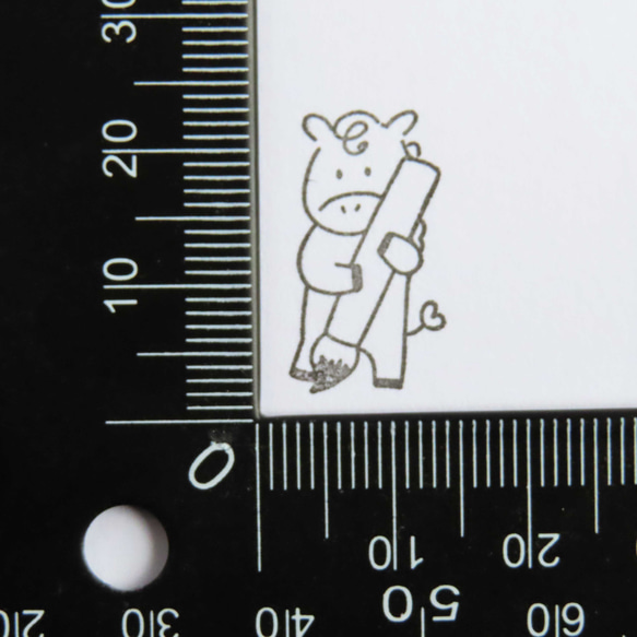 Ｎ100　筆馬（大） 2枚目の画像