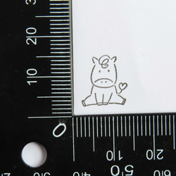 Ｎ99　お座り馬（小） 2枚目の画像