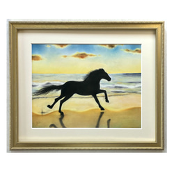 鳥のパステル画 水辺の鳥 （秋） | ｜正光画廊