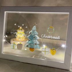 シーグラス 月の海 シーグラスアート フルムーン 星の砂 ガラス