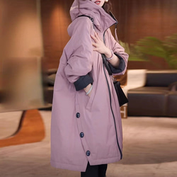 着物リメイク 龍郷柄 大島紬 リバーシブル ロング コート マキシ 古布