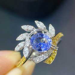 癒しのパワー」K18 天然グリーントルマリン 天然ダイヤモンド 上品