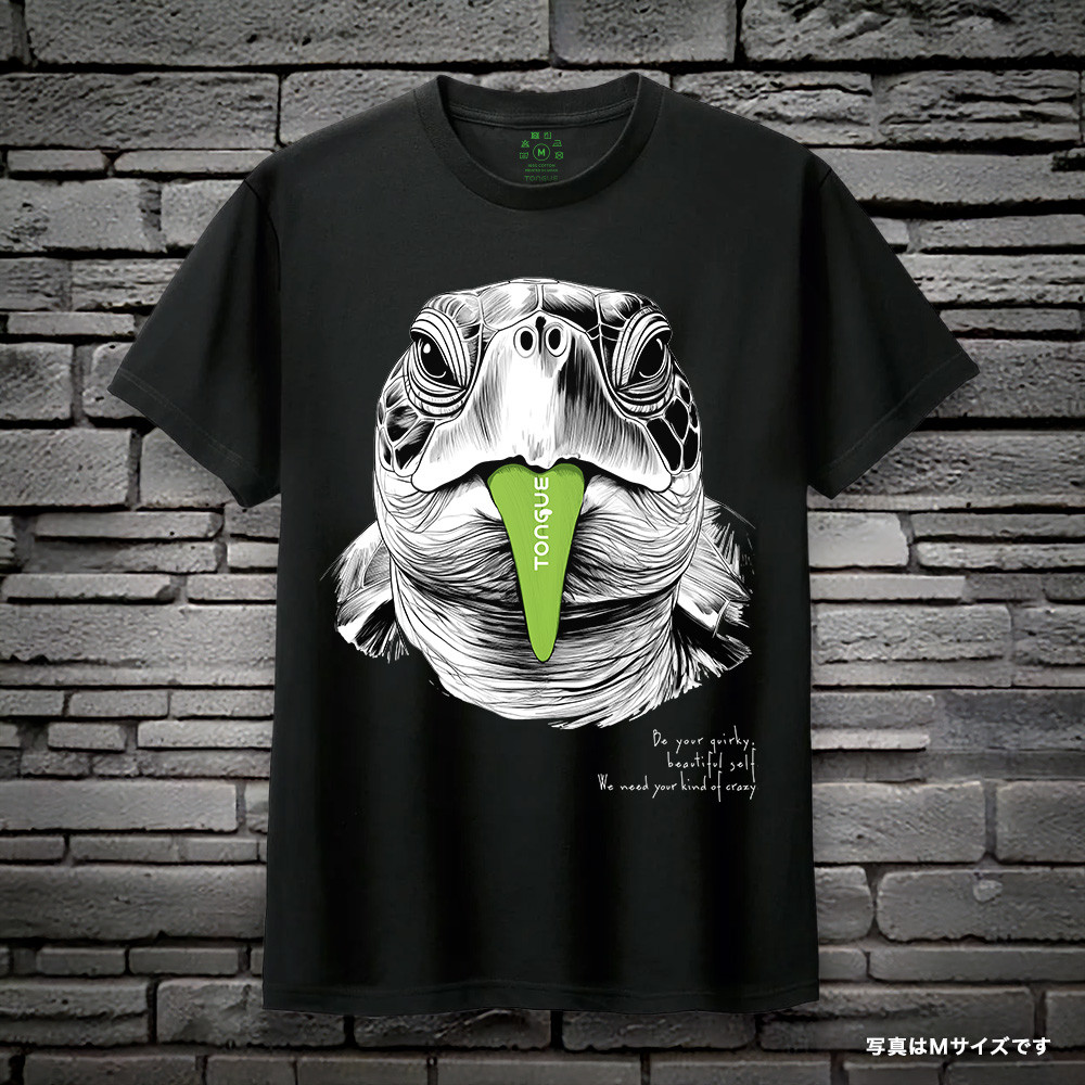 【TONGUE】Tシャツに新色登場！「ブラック」と「グレー」が、新ラインナップ G001（S～XL）（BK/GY/WH）