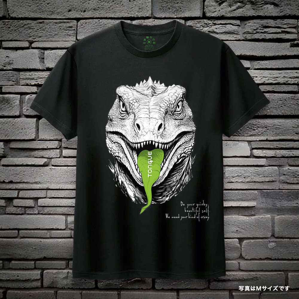 【TONGUE】Tシャツに新色登場！「ブラック」と「グレー」が、新ラインナップ G002（S～XL）（BK/GY/WH）