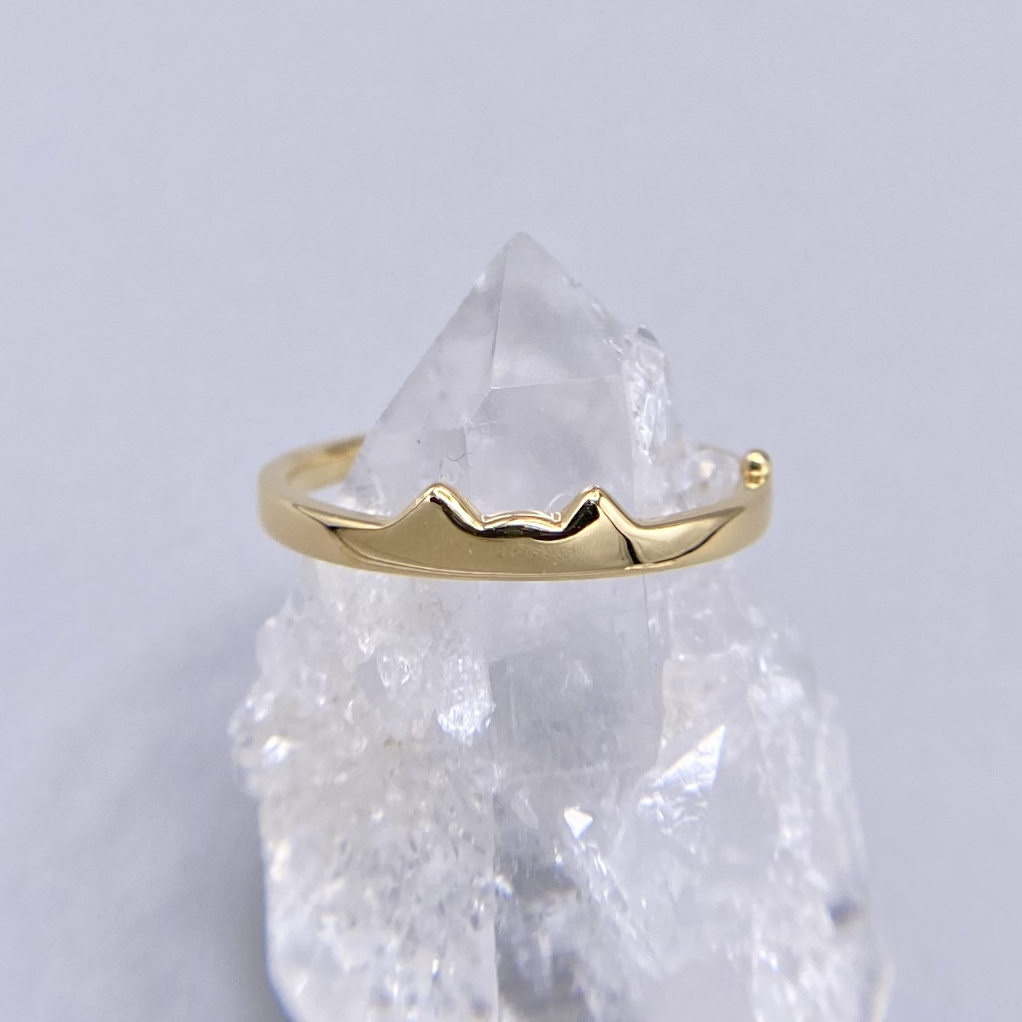 猫耳シルバーリング ― 小さなプチしっぽ付き ―（受注製作）