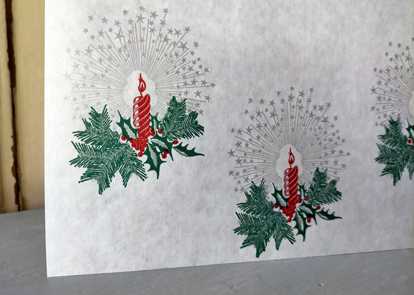 U.S.A. ヴィンテージ包装紙【またたく灯火】DA-WP095 4枚目の画像