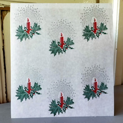 U.S.A. ヴィンテージ包装紙【またたく灯火】DA-WP095 2枚目の画像