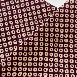 ◆半襟・半衿【疋田】紫 2枚目の画像