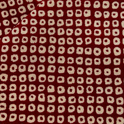 ◆半襟・半衿【疋田】赤 3枚目の画像