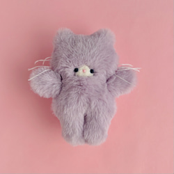 いちごちゃんフワフワロップイヤー♡手のひらサイズ うさぎぬいぐるみ