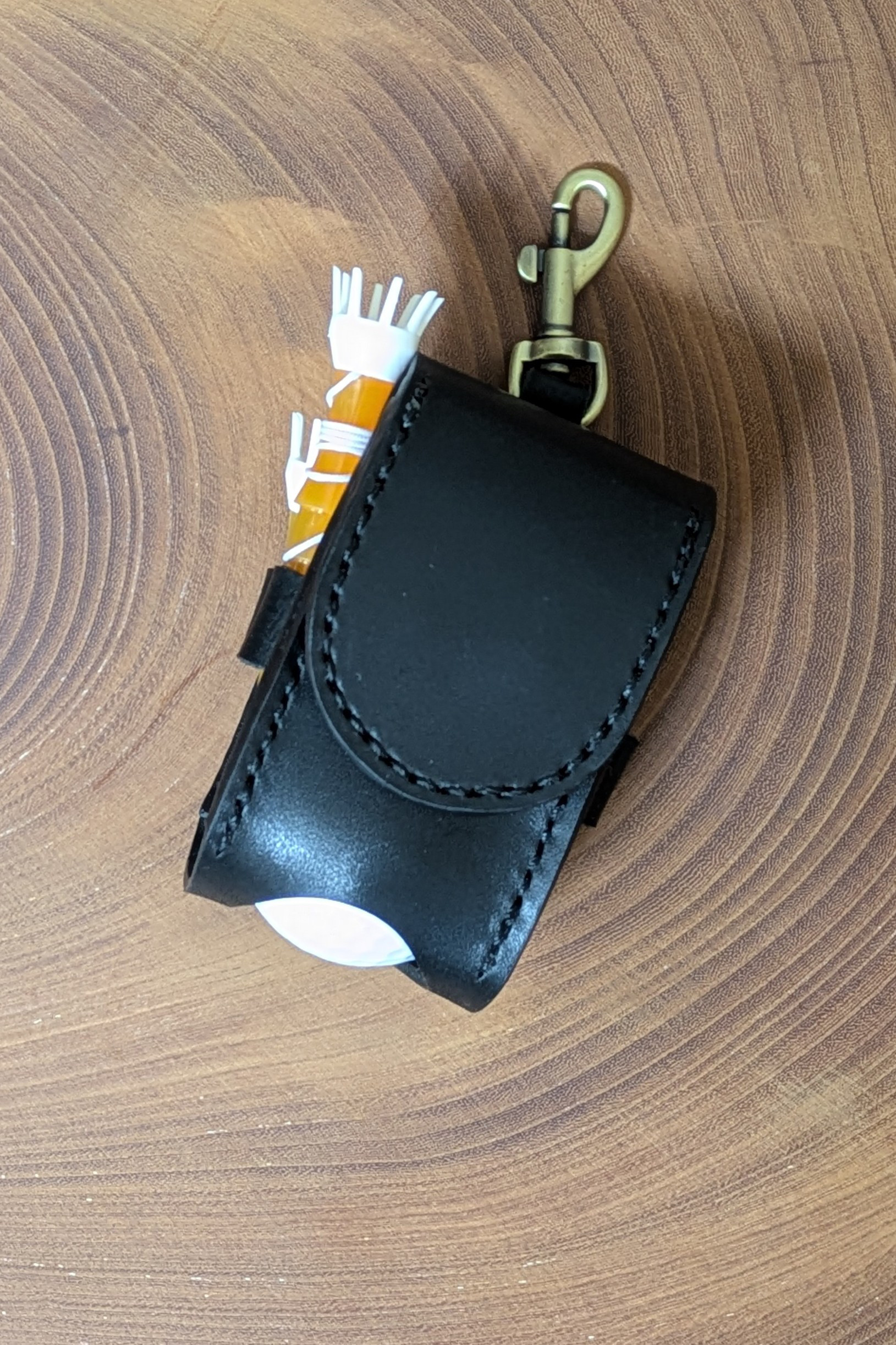 本革ゴルフボールケース