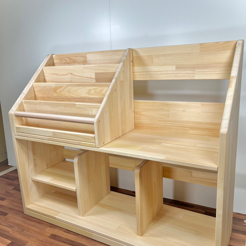 ぴぺ様 絵本棚 ディスプレイ取り外しタイプ 本棚・絵本棚・マガジン  