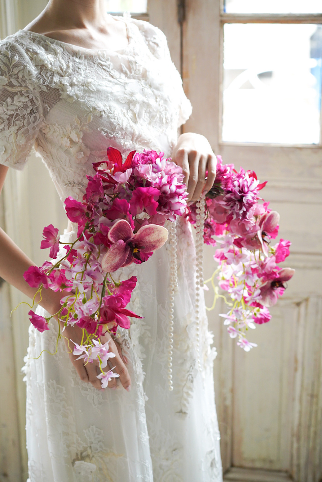 華やかでエアリーなバレリーナブーケ