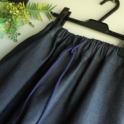 c_o_c_o_r_o　バルーンパンツ　ハリのある生地（デニム） 2枚目の画像