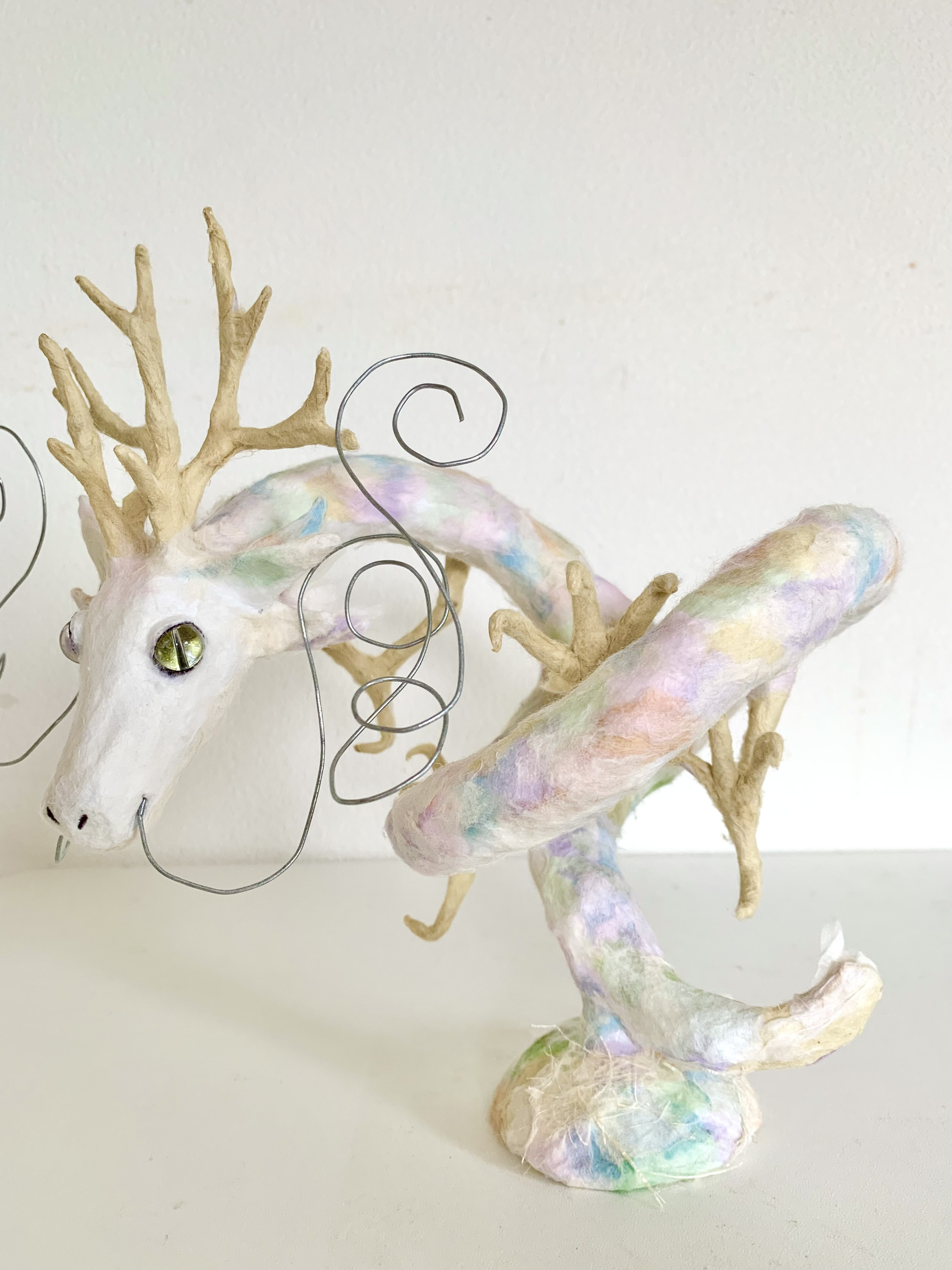 和紙の巻龍極彩色 /Spiral Aeon