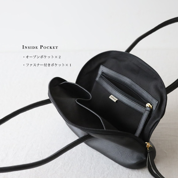 新作　上質シュリンク　PUレザー　トートバッグ　ハンド　鞄　肩掛け　ブラック　フォーマル　卒業式　卒園式　P94B 3枚目の画像