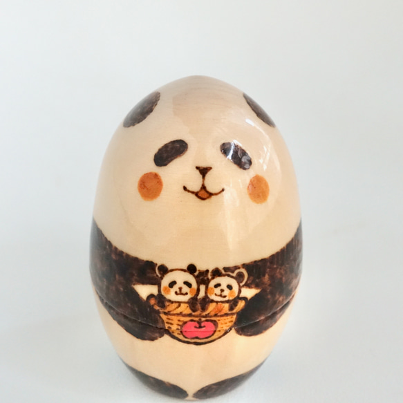 りんごパンダ３人組 9枚目の画像