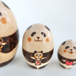 りんごパンダ３人組 11枚目の画像