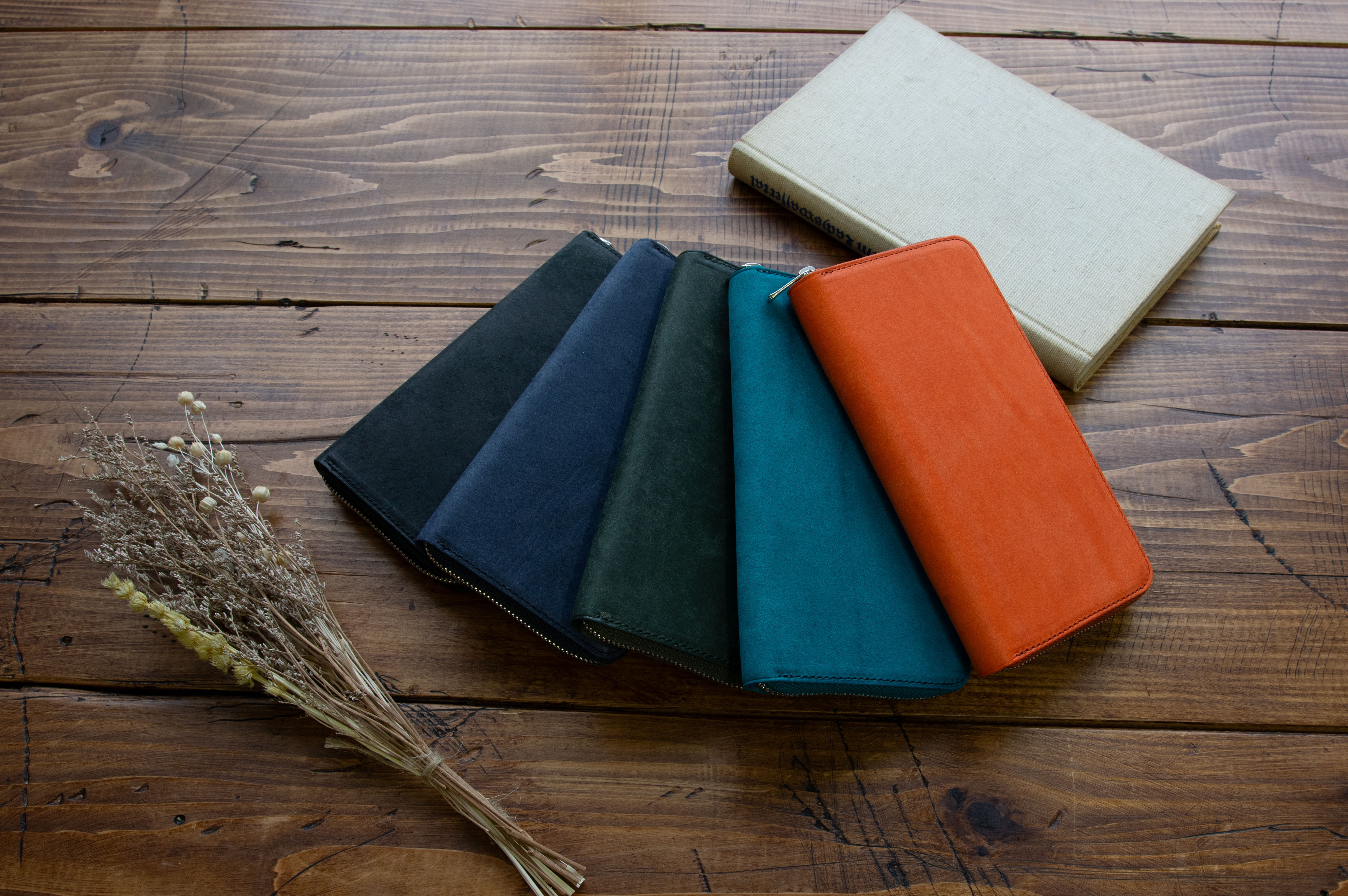 たっぷり入れてもきれいな形をずっとキープ ミニ長財布dulang fit（デュランフィット）　マルゴーレザー