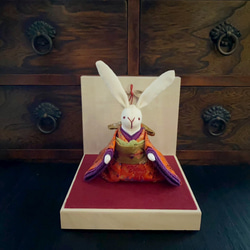 江戸木目込 しあわせパンダ（仔） 漆黒 柿沼東光作 その他置物