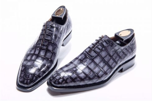 ワニ革 メンズシューズ 紳士靴 24~27cm カジュアルシューズ スリッポン レザー シューズ 皮靴 モビジネス 男性