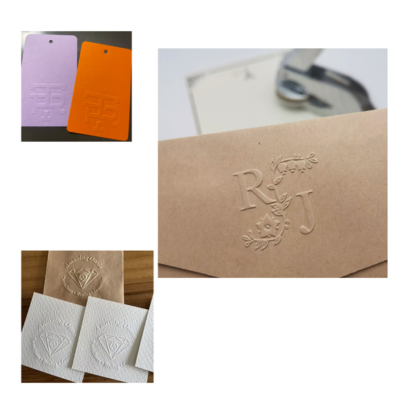 ロゴ入り♡オリジナルエンボッサー 9枚目の画像