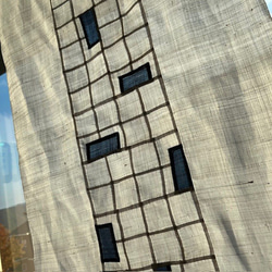 ポジャギ オクサの暖簾 アンティークカラー カーテン Mujige むじげ