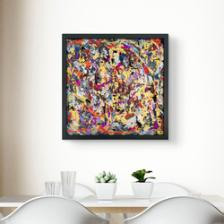 悪魔に魂を売る剣闘士 / モダン画 117×91㎝ キャンバス F50 おしゃれ