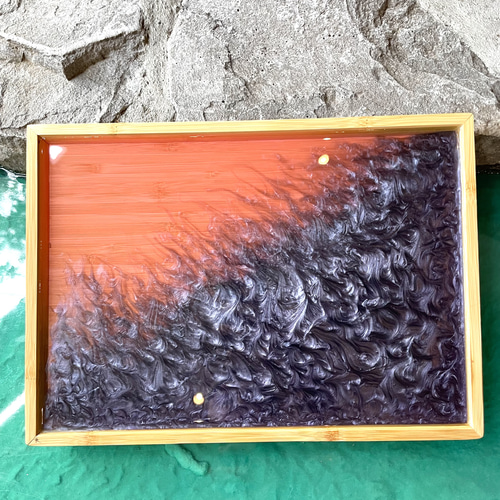 刻craft レジンアートトレー　 Mサイズ カスタムグレード　No.009 刻craft レジンアートトレー Mサイズ カスタムグレード No.009