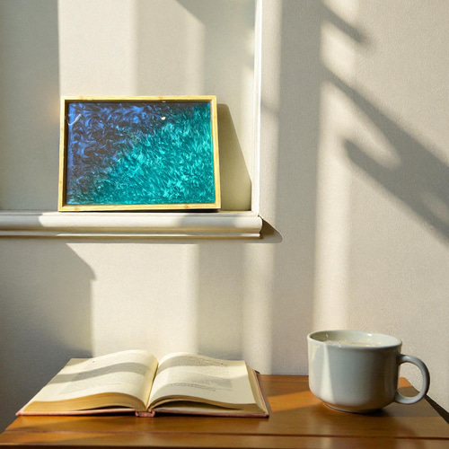 刻craft レジンアートトレー　 Mサイズ カスタムグレード　No.014 刻craft レジンアートトレー Mサイズ カスタムグレード No.014 お椀