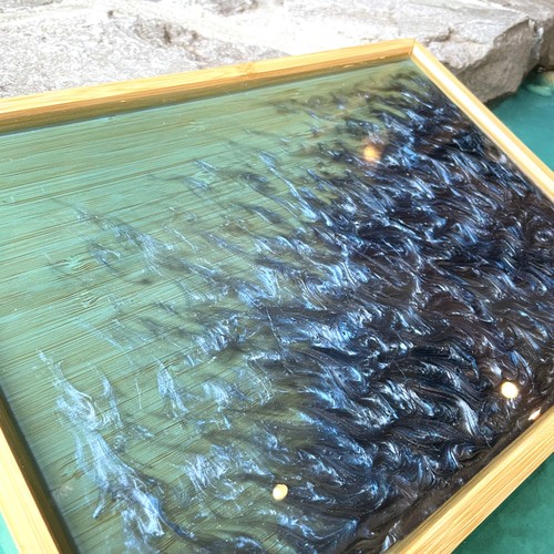 刻craft レジンアートトレー Mサイズ カスタムグレード No.014 お椀