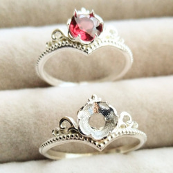 リング空枠S925 3mmラウンド ミア その他素材 れび 通販 19392424