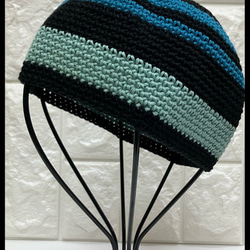 新品未使用】ハンドメイド ニット帽 りんご帽子 年中使える綿100 帽子