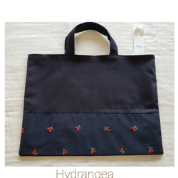 ファミリア風チェック柄 レッスンバッグ&上履き袋セット レッスン