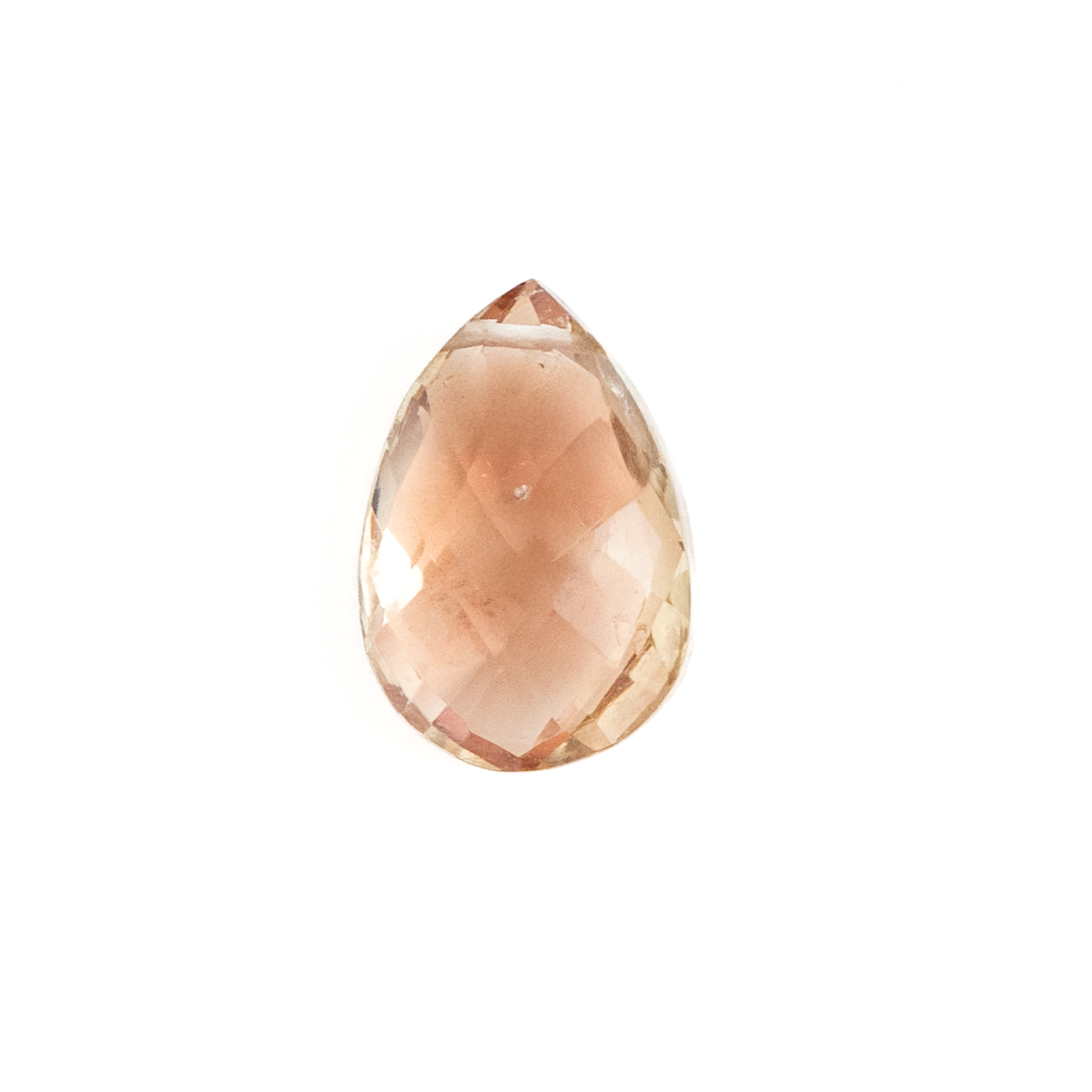 【希少バイカラーのブリオレット】オレゴンサンストーン 3.15ct