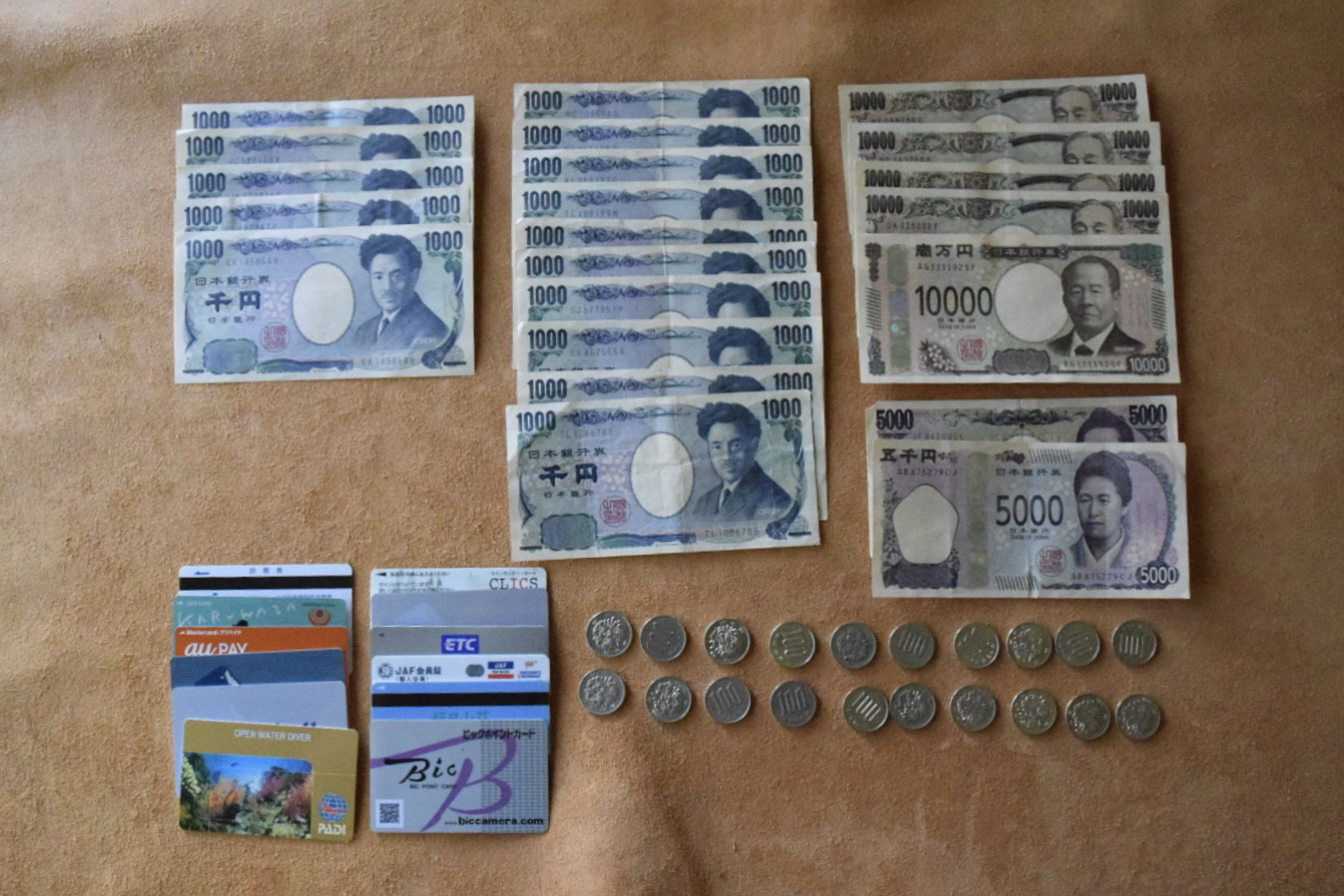 高級イタリアンレザー 小さいL字長財布 コニャック