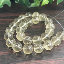 1個売　8mm/9mm/11ｍｍ　良質　リビアングラス　透明感／高発色　しゅわしゅわ　ゴールデンテクタイト【大きさ選択】 9枚目の画像