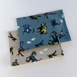 名入れ】ダブルガーゼ☆恐竜刺繍スタイ スタイ・よだれかけ Angel 通販