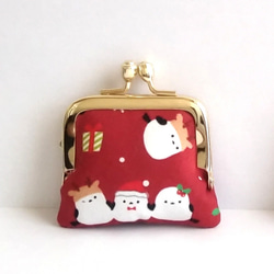 べる様ご確認用♥小さなフラットポーチ♥愛くるしいシマエナガ柄♥ハンドメイド シマエナガ がま口 のおすすめ人気通販｜Creema(クリーマ