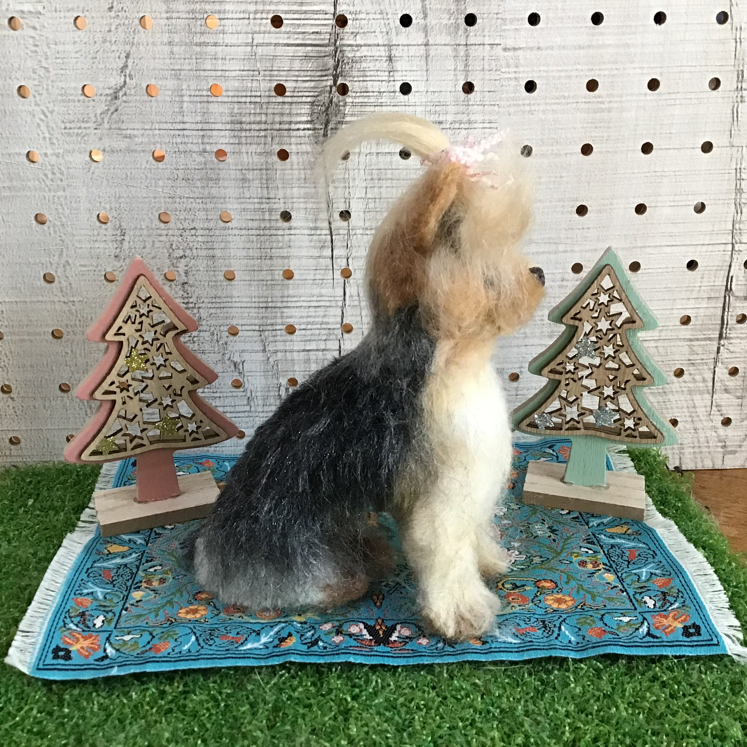 ヨークシャーテリア（お座りポーズ）