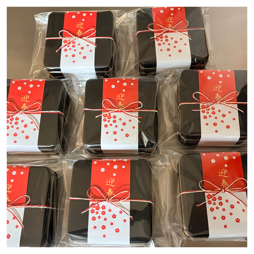 クッキー おせちクッキー缶 2026 クッキー AtelierCookMignon 通販 20084565