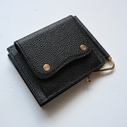 ミドルウォレット【フォレストグリーン】二つ折り財布 マルゴー