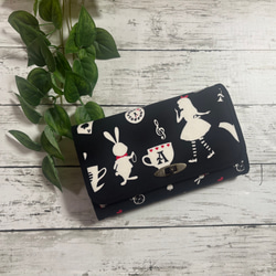 ハンドメイド 長財布 お財布バッグ やりくり財布 マスク入れ カード