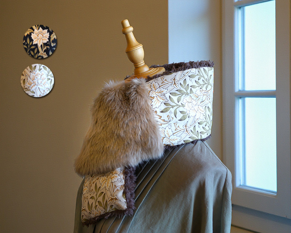 ◆新作ハマースミスのふわもこマフラー◆選べる2色◇モリス