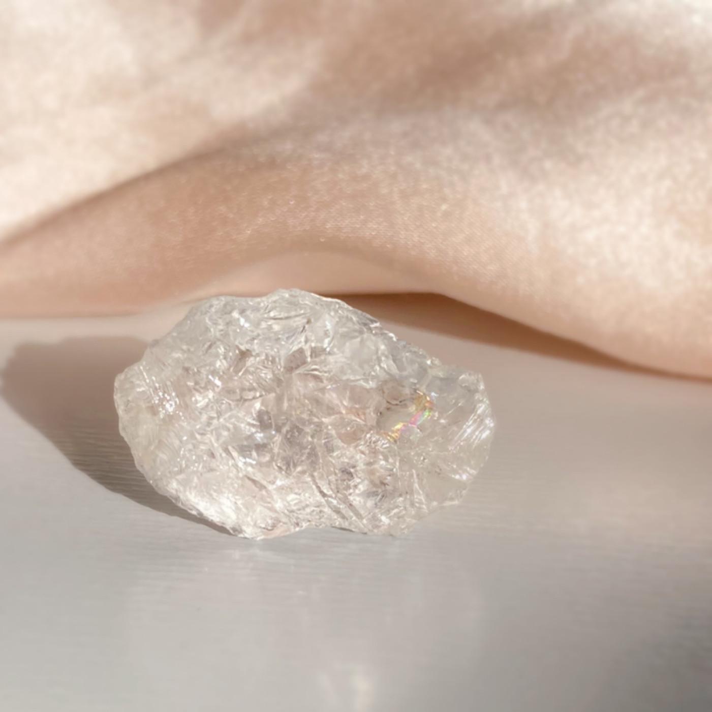 Prana Himalaya crystal ✴︎k14gf ring✴︎約16号