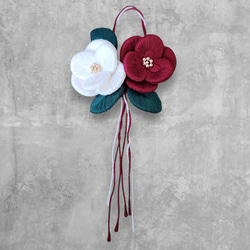 ラスト1点【お正月2026】☆たくさん再販☆本しめ縄幸せ可憐マムお正月