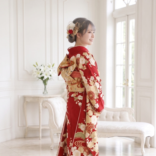 3401 カチモリヘア LALALAの髪飾り 成人式 袴 卒業式 和装 振袖 七五三